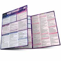 Vibe Coding with Generative AI: A Quickstudy Laminated Reference Guide 1423253752 Book Cover