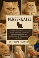 Perserkatze: Master The Art of Persian Cat Guide - Pflege-, Fütterungs-, Zucht- und Gesundheitstipps, um ihre Schönheit und ihr Temperament zu erhalte B0FVSXH34D Book Cover