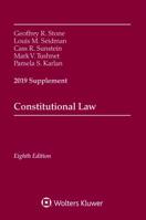 Constitutional Law : 2019 Supplement 1543809537 Book Cover