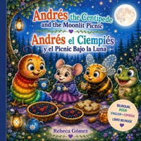 ANDRÉS THE CENTIPEDE AND THE MOONLIT PICNIC - ANDRÉS EL CIEMPIÉS Y EL PICNIC BAJO LA LUNA B0H4L1Q1W3 Book Cover
