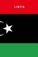 Libya: Country Flag A5 Notebook to write in with 120 pages 1076745342 Book Cover
