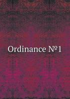 Ordinance 1 5518508115 Book Cover