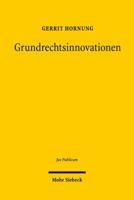 Grundrechtsinnovationen 3161532279 Book Cover