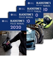Blackstone's Police Manuals 2020: Four Volume Set 0198848234 Book Cover