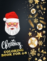 Merry christmas coloring book for 4-8: Beautiful coloring book with Christmas designs with mandala pattern and Relaxing Christmas Scenes 50+ illustration best book ever 1708474404 Book Cover