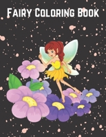 Fairy Coloring Book B09TF62SD9 Book Cover