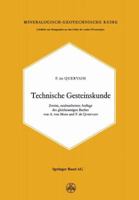 Technische Gesteinskunde 3034868820 Book Cover