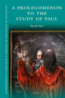 A Prolegomenon to the Study of Paul 9004428518 Book Cover