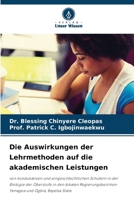 Die Auswirkungen der Lehrmethoden auf die akademischen Leistungen (German Edition) 6208130182 Book Cover