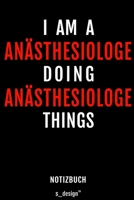 Notizbuch f�r An�sthesiologen / An�sthesiologe / An�sthesiologin: Originelle Geschenk-Idee [120 Seiten gepunktet Punkte-Raster blanko Papier] 1710113472 Book Cover