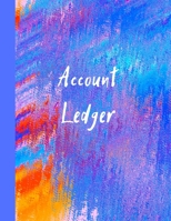 Account Ledger | General Accounting Journal for Simple Cash Transactions: Blue, Click on "Books 4 Business" to see more 1661995675 Book Cover