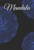 Mandala: Dot Grid Journal or Notebook (6x9 inches) with 120 Pages Memo Pad Notizbuch 1695422686 Book Cover
