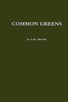 Common Greens 0578077663 Book Cover