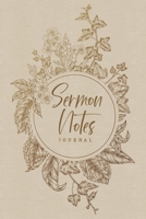 Sermon Notes Journal: An Inspiring Christian Worship Tool To Record, Remember And Reflect - Autumn Leaves (Prompted Church Journals) 1659737419 Book Cover