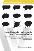 Multilinguale Lexikografie und Onomatopoetika 3639475283 Book Cover