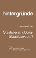 Staatsverschuldung Staatsbankrott? 3662414791 Book Cover