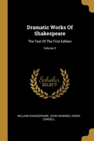 Dramatic works; from the text of Johnson, Stevens and Reed with glossarial notes, life, etc Volume 3 1010655175 Book Cover