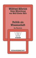 Politik ALS Wissenschaft: Ein Uberblick 3531221418 Book Cover