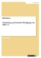 Darstellung und kritische Würdigung von IFRIC 11 3640535758 Book Cover