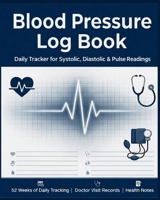 Blood Pressure Log Book B0GX7XV8W3 Book Cover