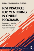 Best Practices for Mentoring in Online Programs 1138352470 Book Cover