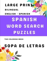SOPA de LETRAS: Large Print Spanish Word Search Puzzles 1717214436 Book Cover