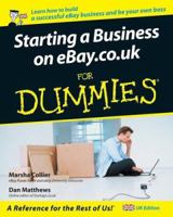 Starting a Business on eBay.co.uk for Dummies (For Dummies S.) 0470026669 Book Cover