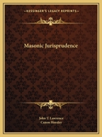 Masonic Jurisprudence 0766158969 Book Cover
