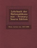 Lehrbuch der National�konomie 3744695662 Book Cover