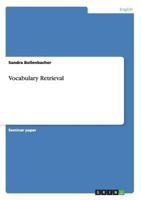 Vocabulary Retrieval 3656332525 Book Cover