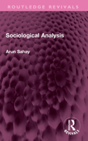 Sociological Analysis 1032607378 Book Cover