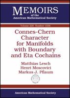 Connes-Chern Character for Manifolds With Boundary and Eta Cochains 0821872966 Book Cover