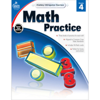 Math Practice, Grade 4 B00QFX51SW Book Cover