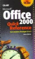 Microsoft Office 2000 Quick Reference 0789720906 Book Cover