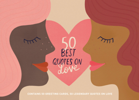 50 Best Quotes on Love: Contains 50 postcards, 50 legendary quotes on love 9082756226 Book Cover