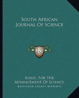 South African Journal Of Science 1163250759 Book Cover