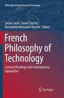 French Philosophy of Technology 3319895176 Book Cover