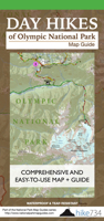 Day Hikes of Olympic National Park Map Guide 0988975378 Book Cover