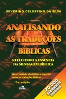 ANALISANDO AS TRADUÇÕES BÍBLICAS (Portuguese Edition) 8575393596 Book Cover