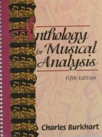 Anthology for Musical Analysis 0155062182 Book Cover