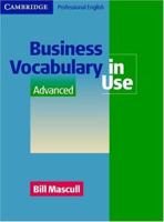 Business Vocabulary in Use Advanced (Vocabulary in Use) 131662823X Book Cover
