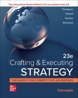 ISE Crafting and Executing Strategy: Concepts 1264370598 Book Cover