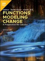 Functions Modeling Change, Sixth Edition Student Edition Grades 9-12, c. 2019, 9781119619611, 1119619610 1119619610 Book Cover