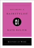 Becoming a Hairstylist 1982115904 Book Cover