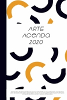 Arte Agenda 2020: Giornaliera, settimanale, mensile, annuale. Ideale per la vita universitaria, tascabile.Diario e organizer per lezioni, ... Account e Passwords. (Italian Edition) 1698674333 Book Cover