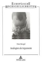 Analogien ALS Argumente 3631484755 Book Cover