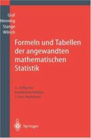 Formeln Und Tabellen Der Angewandten Mathematischen Statistik 3642648762 Book Cover