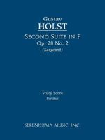 Second Suite in F, Op. 28 No. 2 - Study Score 1608740528 Book Cover