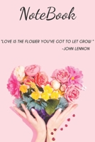 Notebook: Flowers Colorful Red Flowers Notebook Journal  Composition Size (6"x9") 1671145550 Book Cover