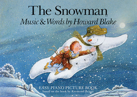 The Snowman: Easy Piano Picture Book 0571100740 Book Cover